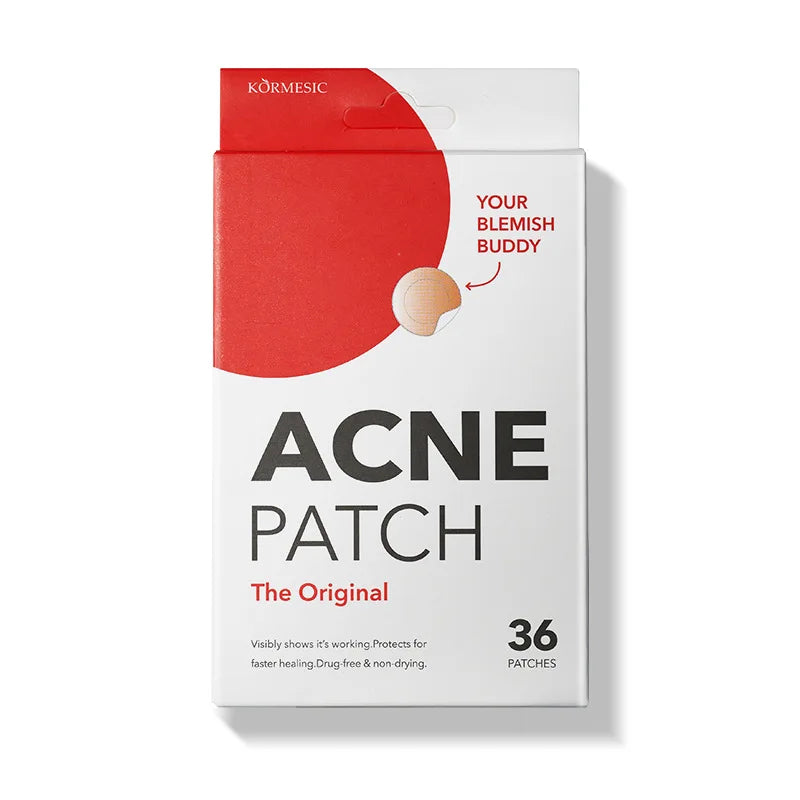 36 Patches/Set Hydrocolloid Acne Pimple Patch for Covering Zits and Blemishes, Spot Stickers for Face Skin Care Tool